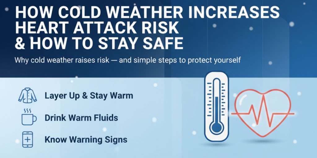 Cold Weather Increases Heart Attack Risk